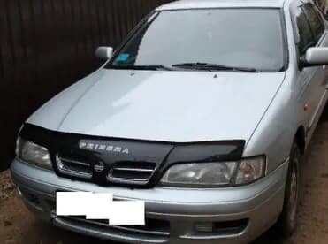 Дефлектор капота (мухобойка) NISSAN Primera с 1996–1999 г.в.(P11) (Ниссан Примьера) Вип Тюнинг