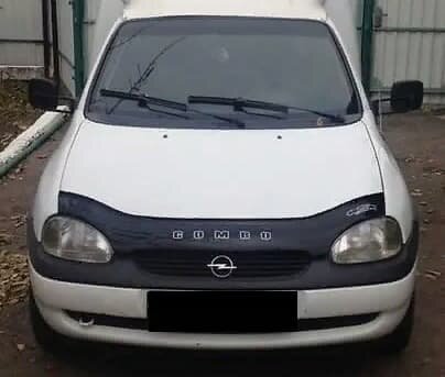 Дефлектор капота (мухобойка) Opel Combo B с 1993–2001 г.в. (Опель Комбо) Вип Тюнинг